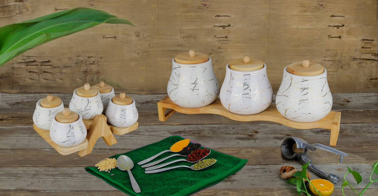 سرویس پاسماوری و ادویه(مودنا ماربل طرح طلا)
